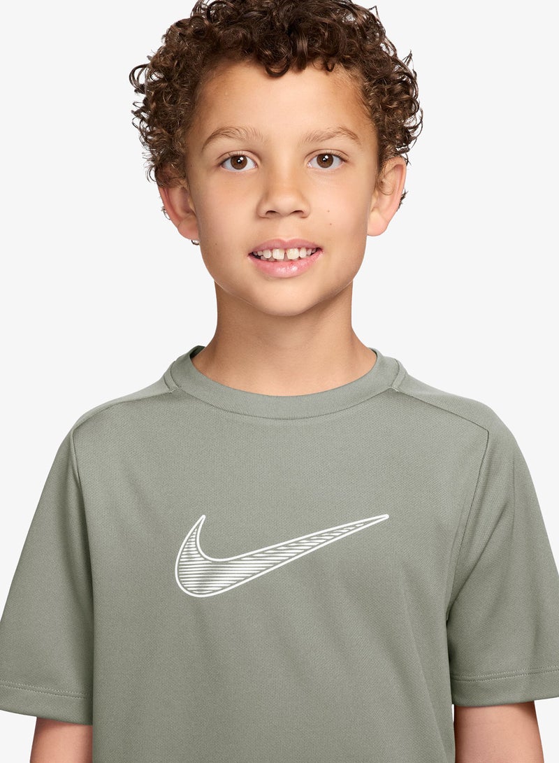 Nike Youth Dri-Fit Multi Hbr T-Shirt - Image 3